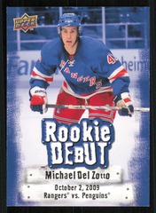 2009-10 Upper Deck Rookie Debuts #RD9 Michael Del Zotto